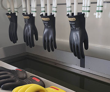 Inspection and Classification of Electrical Safety Gloves