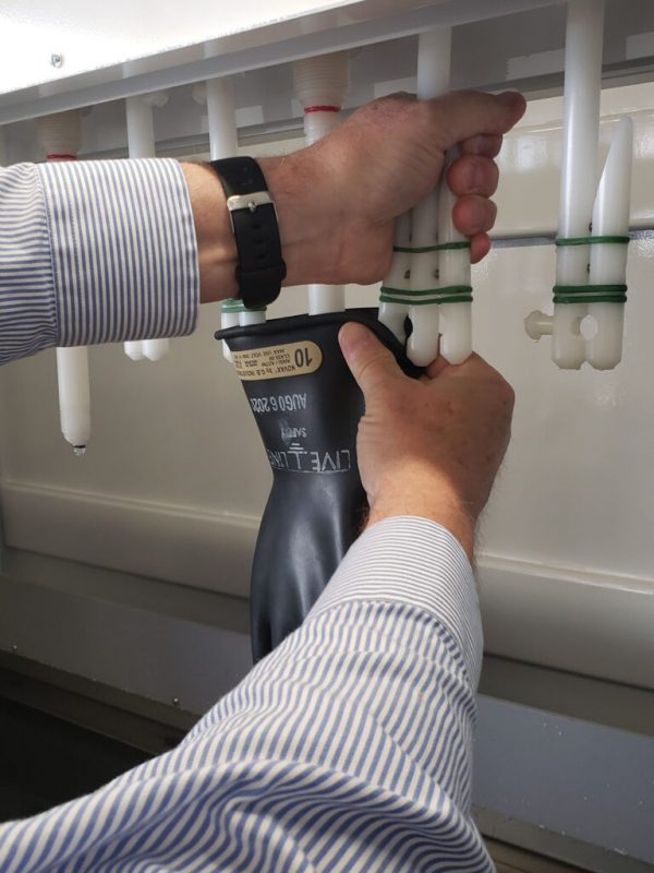 Rubber Glove Testing Gulf Coast Calibration (GCC)