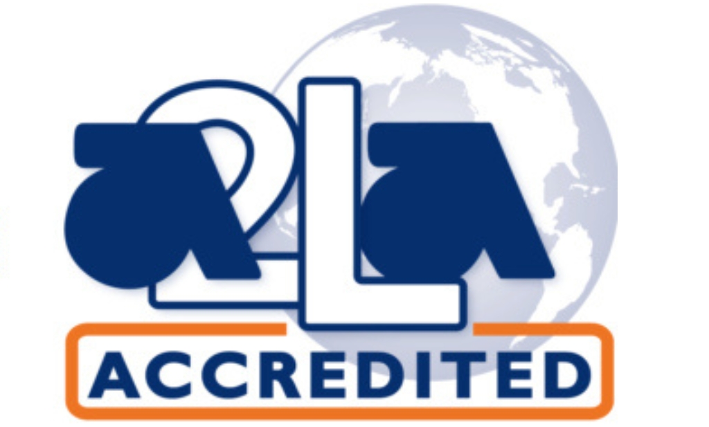 A2LA Certification - Gulfcoast Calibration